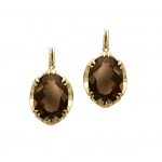 AE550-yellow-gold-smoky-quartz-cocktail-earrings