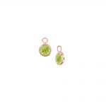 9ct Rose gold peridot interchangeable droppers